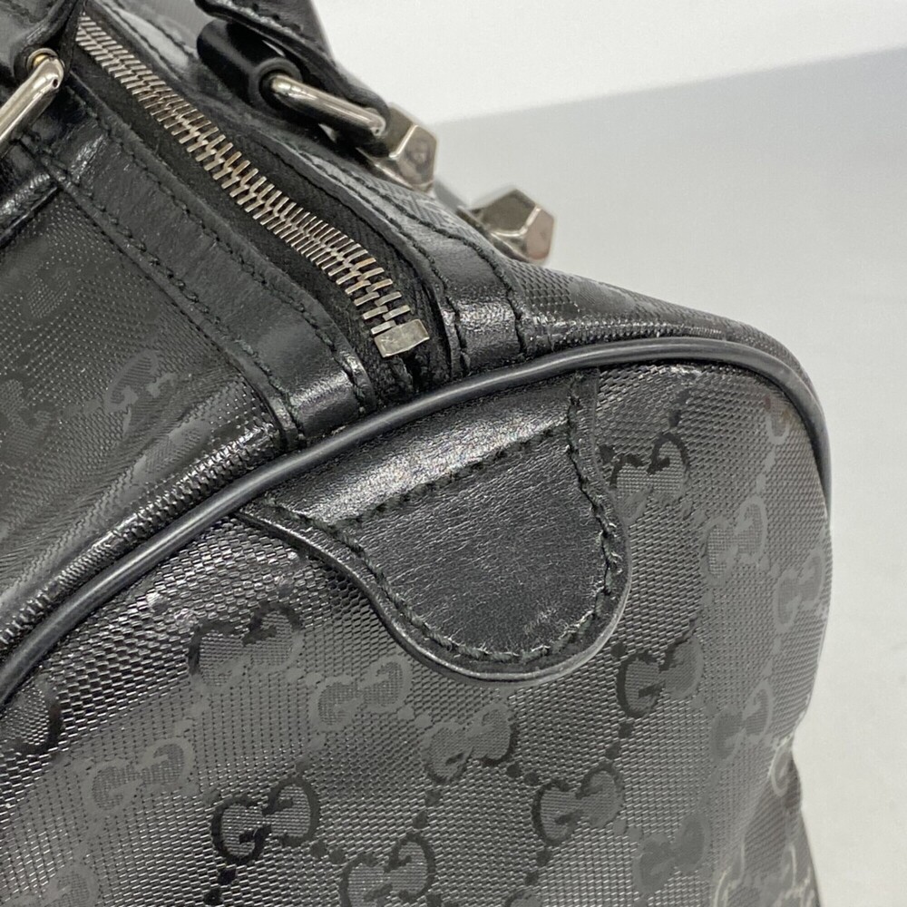 Gucci GG Imprime handbag, 229853, black, women's, OP005220 - Picture 9 of 10